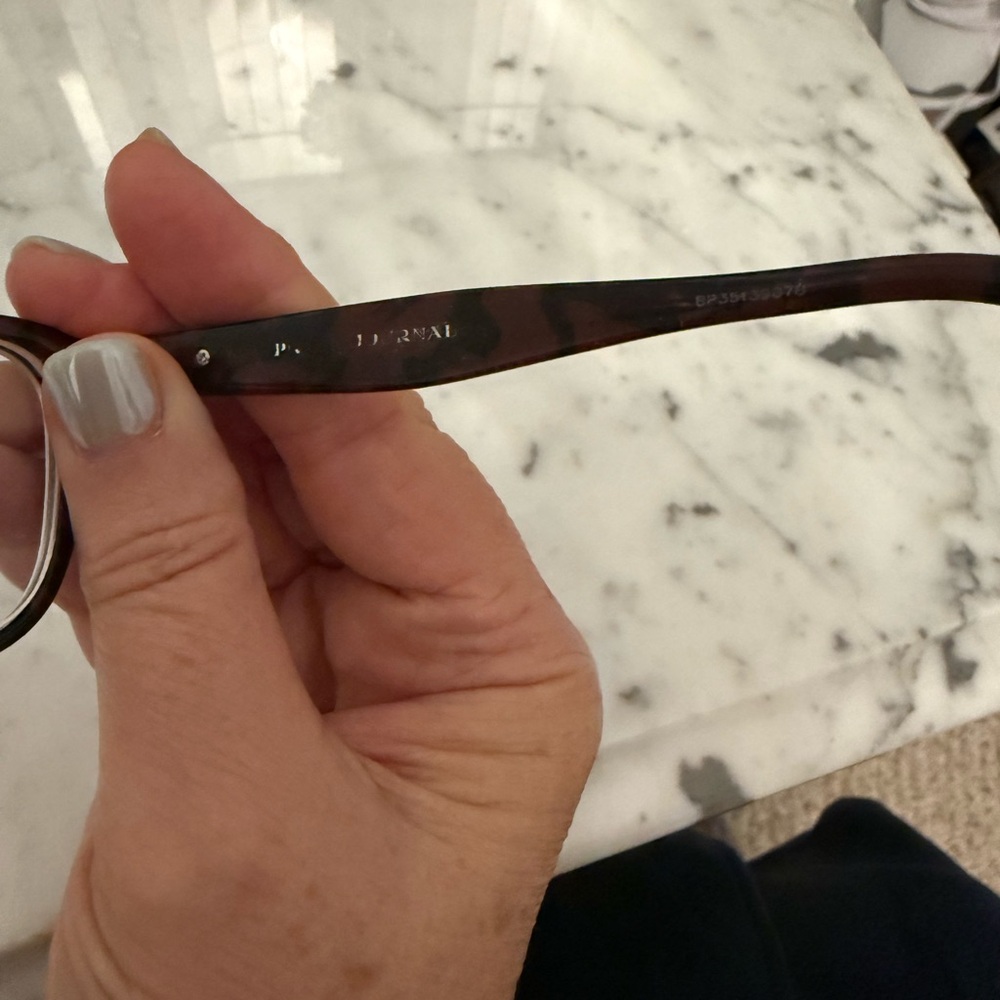 Prada Tortoiseshell Acetate Glasses/Frames- Brown - image 6